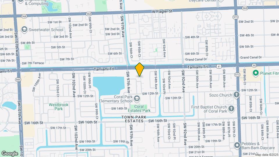 960 SW 95th Ave Map and Location Details