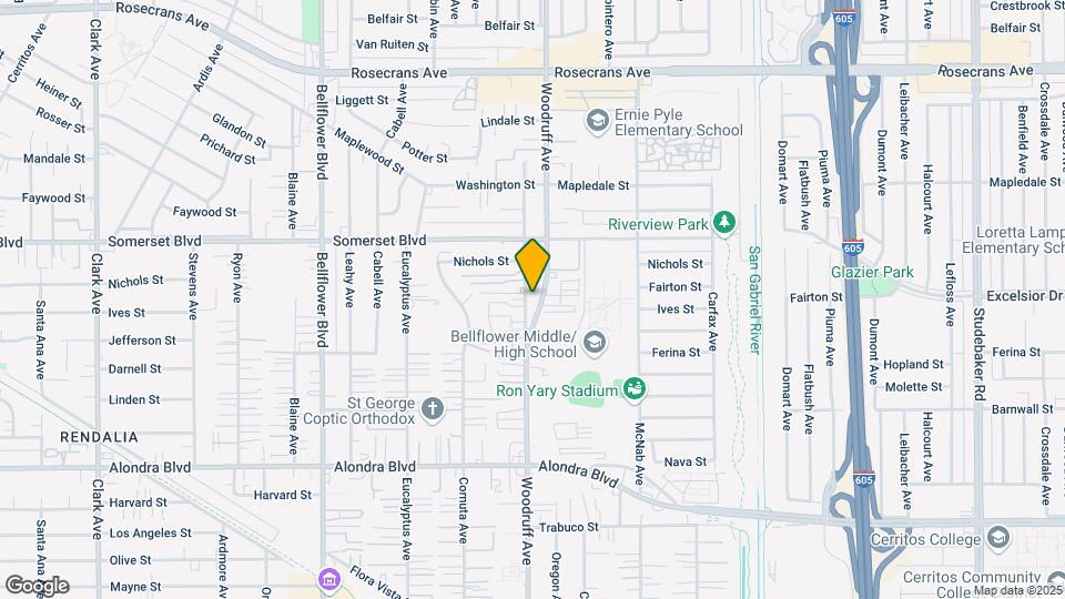 15330 Woodruff Pl Map and Location Details