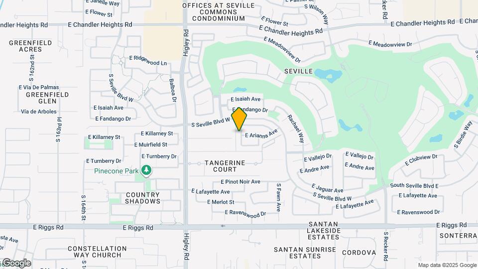 6830 S Sunnyvale Ave Mapa y Detalles de la Ubicación
