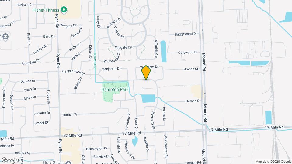 5102 Franklin Park Dr Map and Location Details