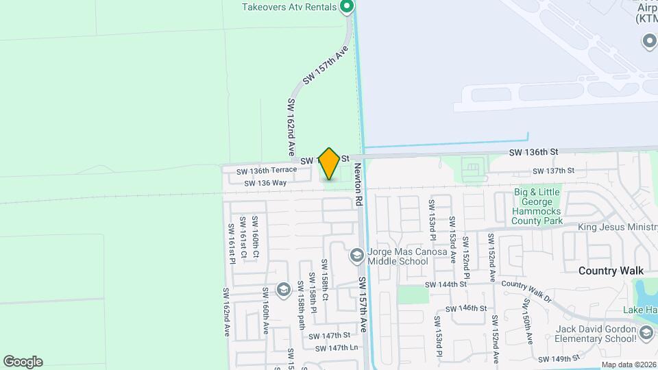 15808 SW 136 Way Map and Location Details