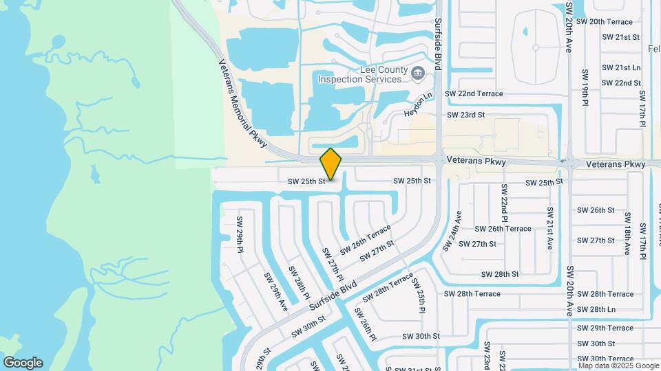 2704 SW 25th St Mapa y Detalles de la Ubicación