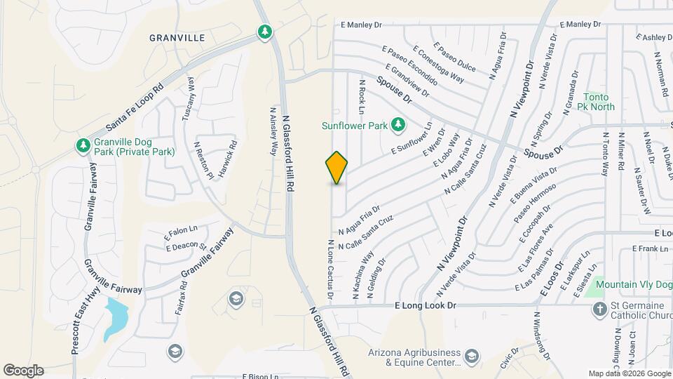 4401 N Lone Cactus Dr Map and Location Details