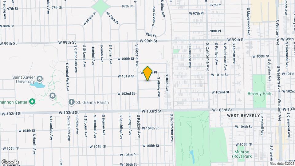 3137 W 101st St Map and Location Details