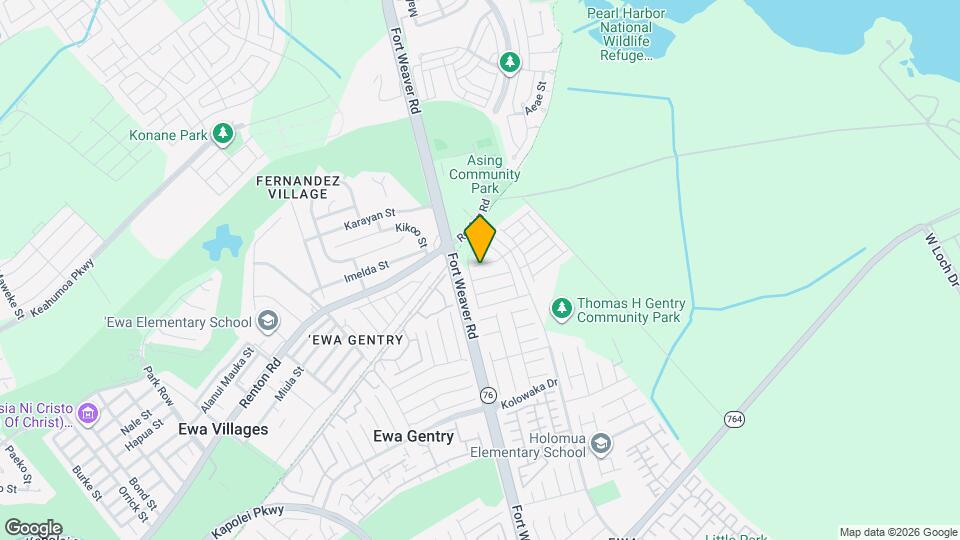 91-1517-1517 Hoikau St Map and Location Details