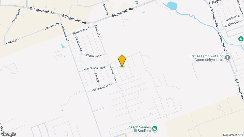 9609 Falme Ln Map and Location Details