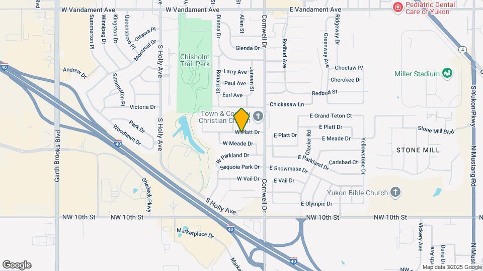 128 W Platt Dr Map and Location Details