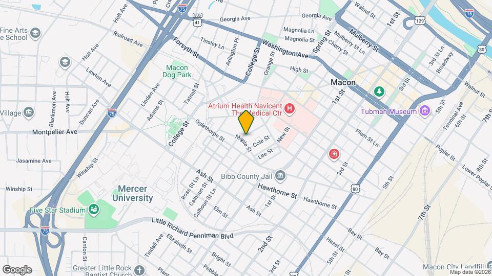 992 Spring St Map and Location Details