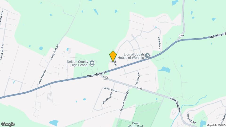 351 Hill St Map and Location Details