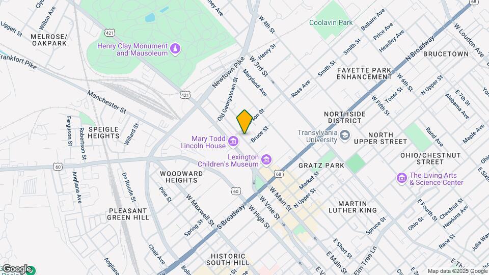 579 W Short St Mapa y Detalles de la Ubicación