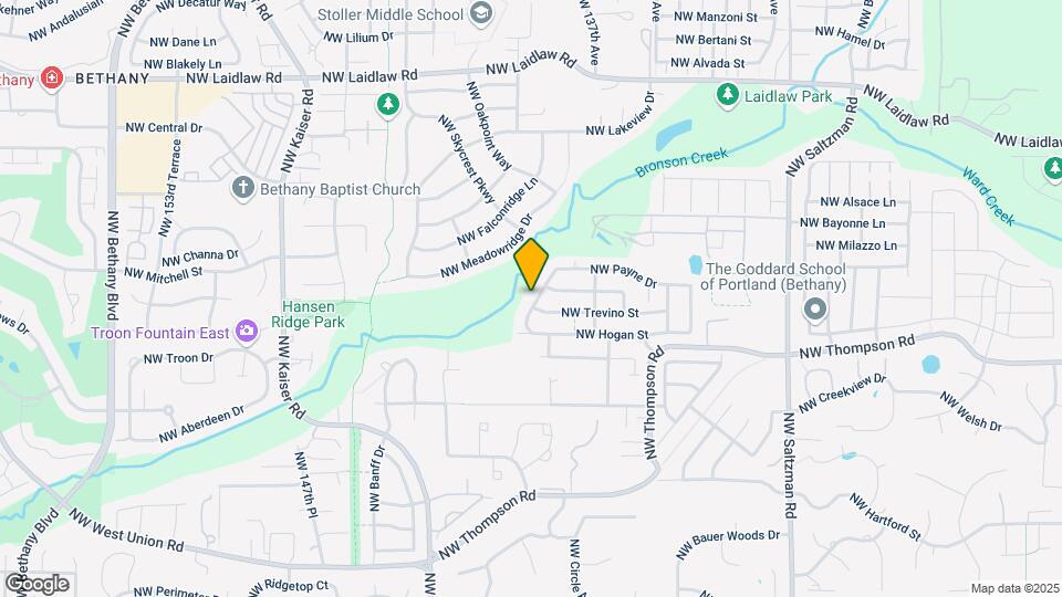 4143 NW Meisner Dr Map and Location Details