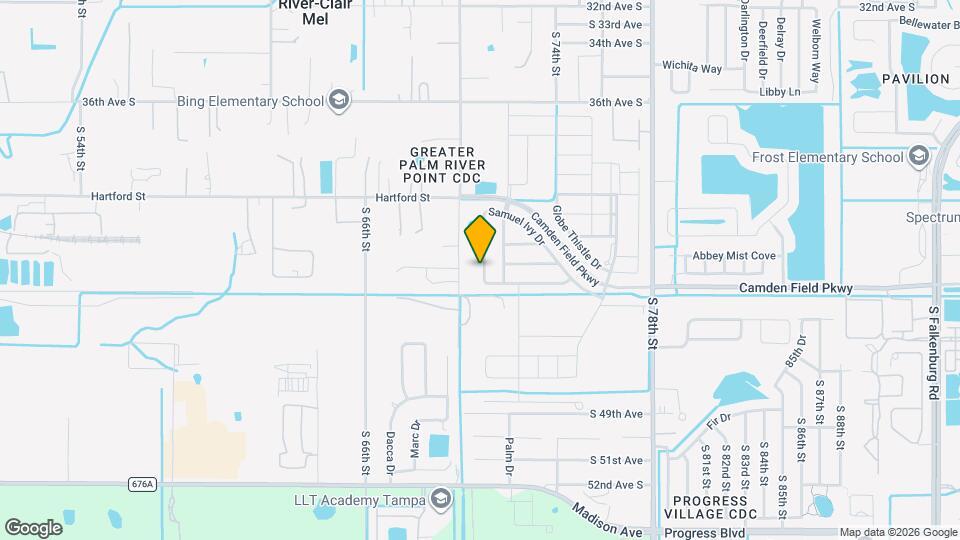 7122 Samuel Ivy Dr Map and Location Details