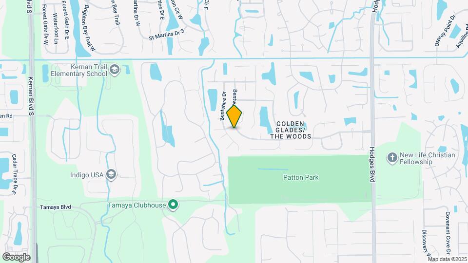 2492 Bentwater Dr W Map and Location Details