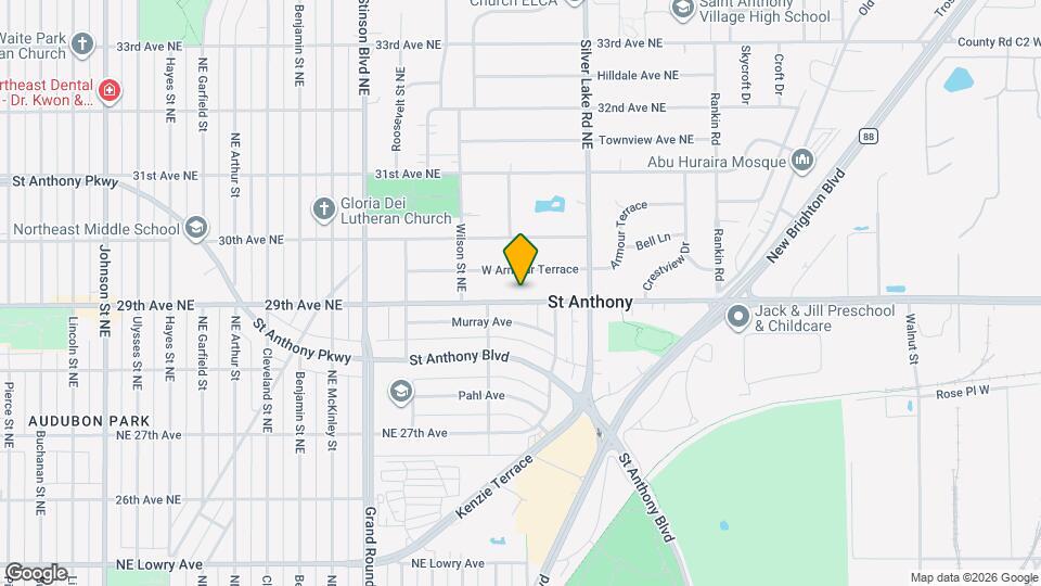 2721 29th Ave NE Map and Location Details