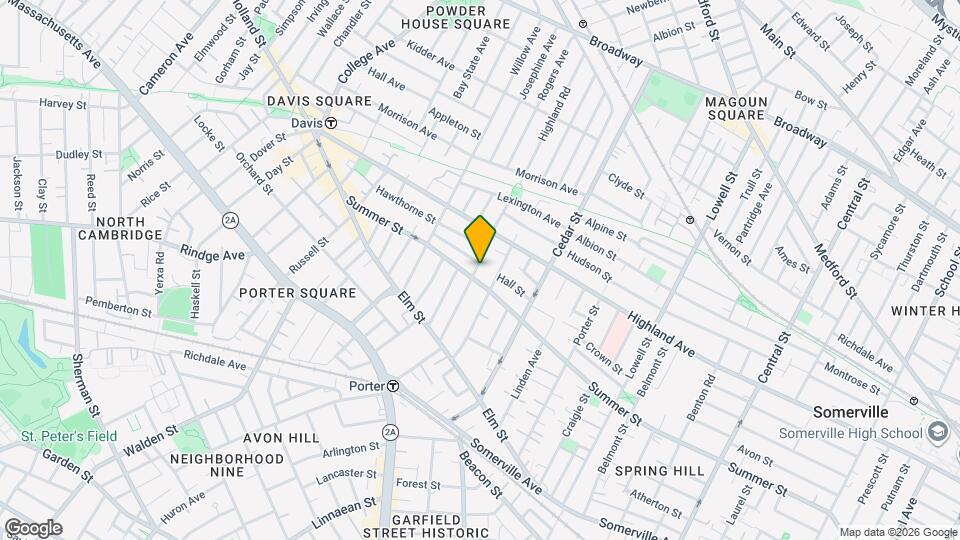 65 Hancock St, Unit 1 Mapa y Detalles de la Ubicación