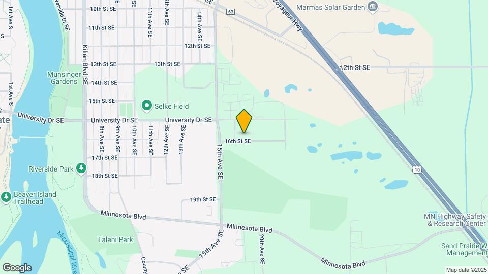 1625 16th St SE Mapa y Detalles de la Ubicación