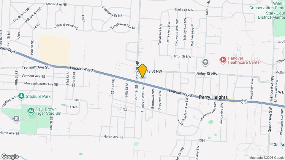 2722 Lincoln Way E Map and Location Details