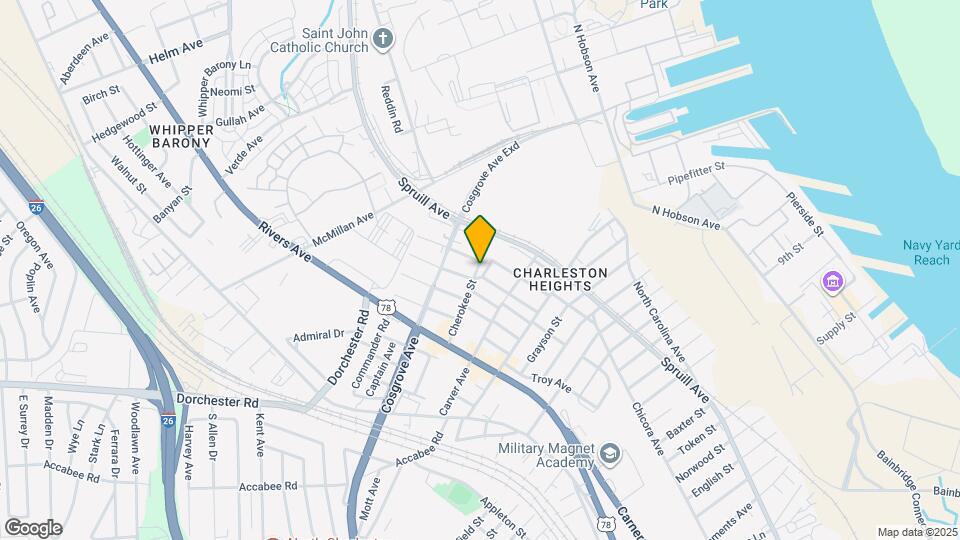 1915 Cherokee St Map and Location Details