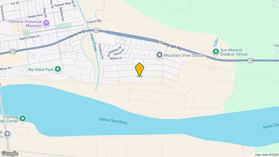 296 Wisteria St Map and Location Details