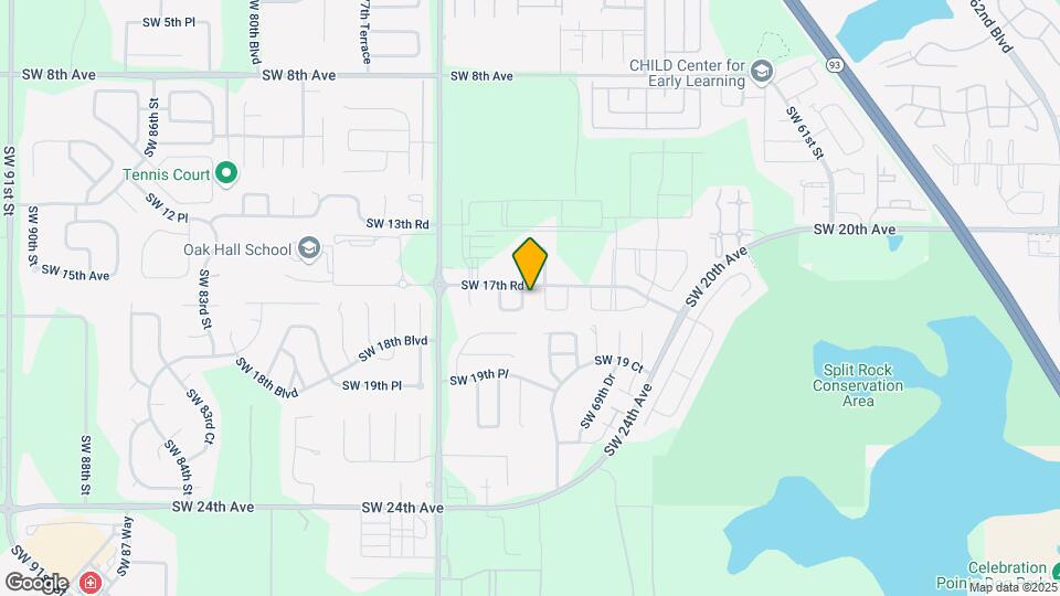 1713 SW 72nd CIR Map and Location Details