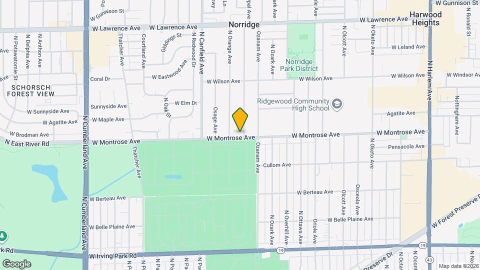 4400 Opal Ave Map and Location Details