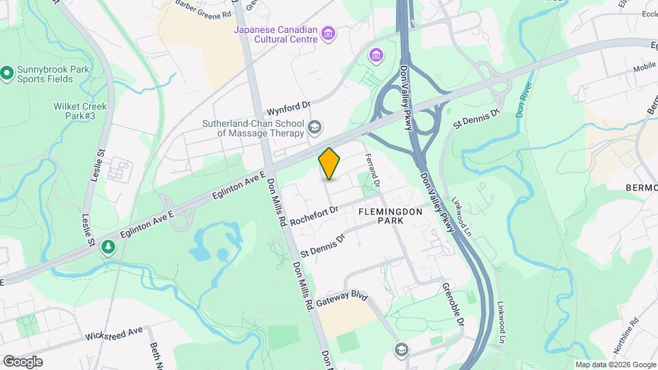 1 Seton Park Rd Map and Location Details