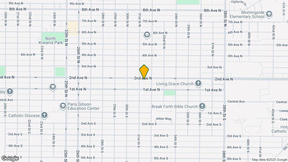 3108 2nd Ave N Map and Location Details