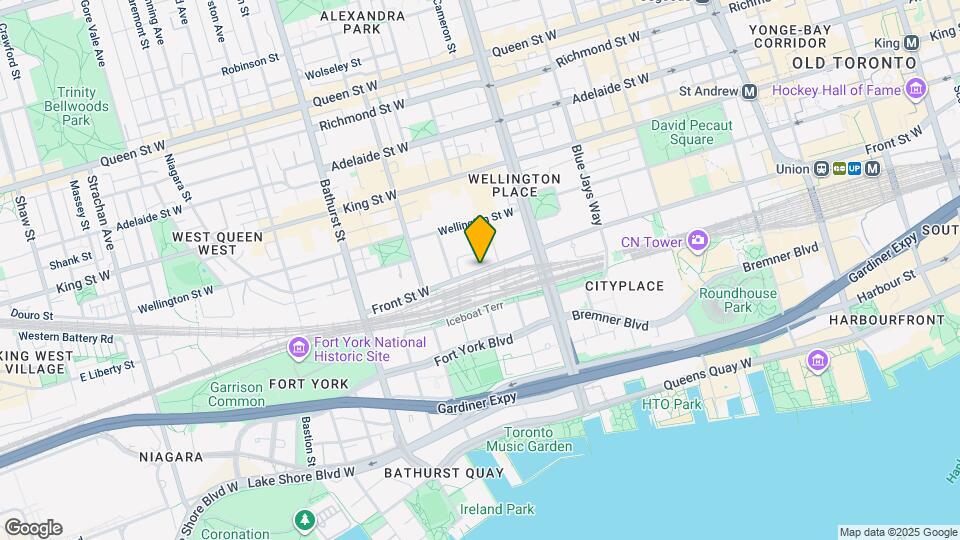 484 Front St W Map and Location Details