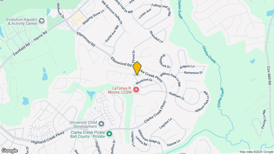 1309 Bedlington Dr NW Map and Location Details