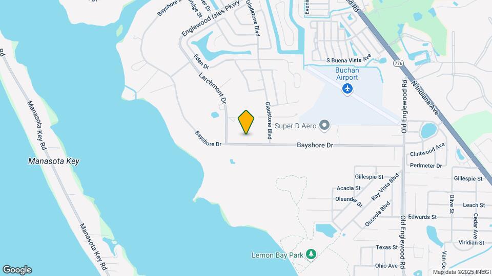 1030 Bayshore Dr Mapa y Detalles de la Ubicación