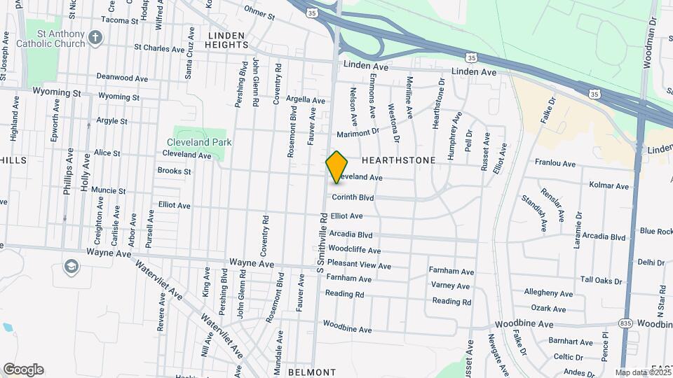 4017 Corinth Blvd Map and Location Details