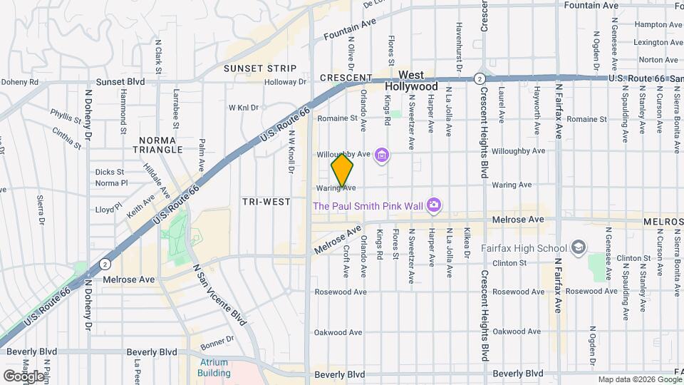 751 Croft Ave Map and Location Details