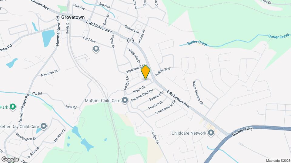 808 Bryan Cir Map and Location Details