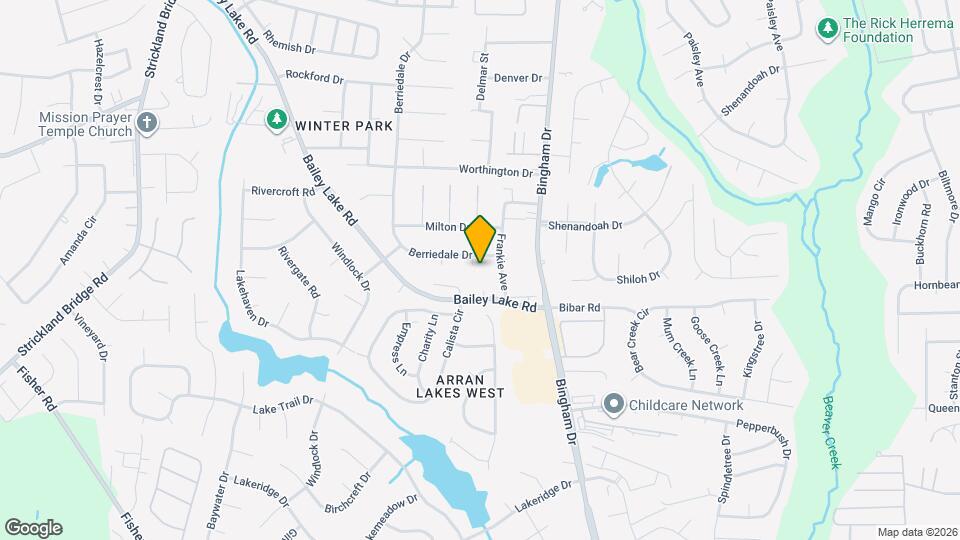 1803 Oak Tree Ct Map and Location Details