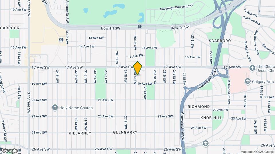 1924 26A St SW Map and Location Details