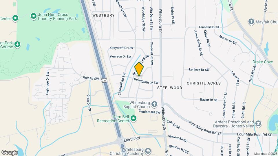304 Bellingrath Dr SW Map and Location Details