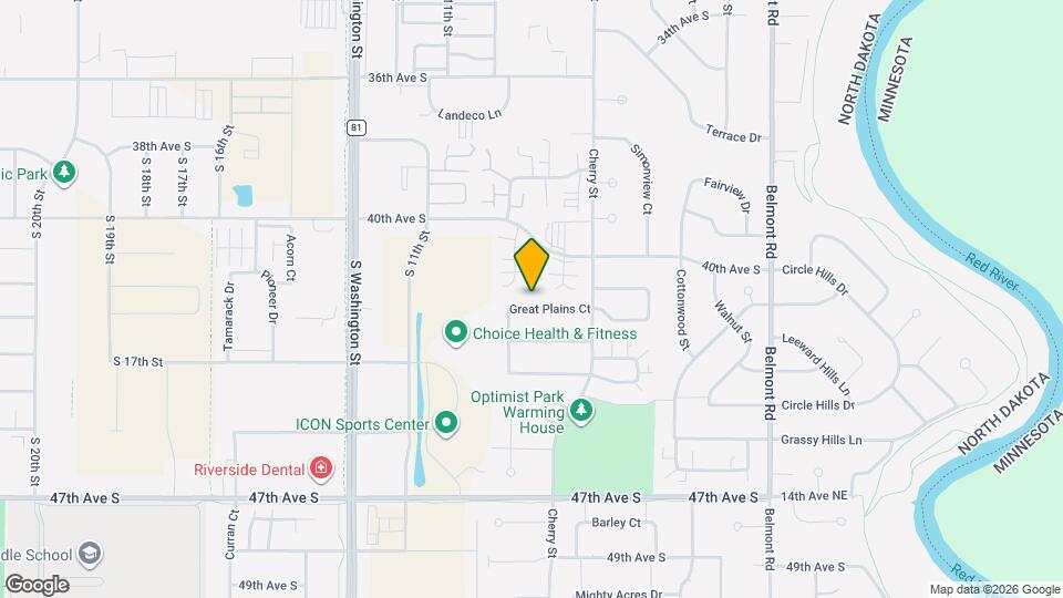 732 Great Plains Ct Map and Location Details