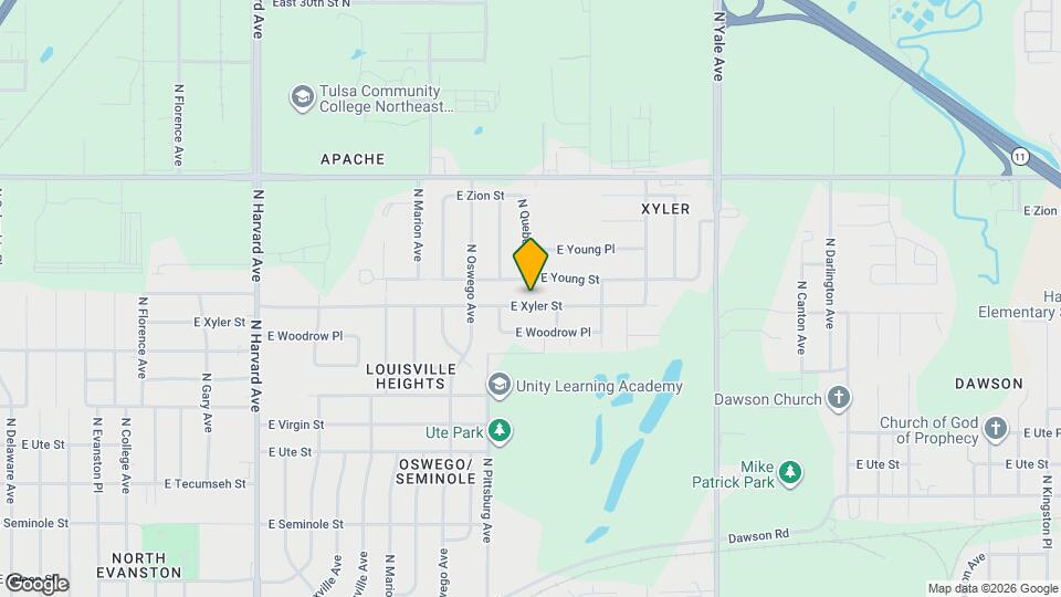 4127 E Xyler St Map and Location Details