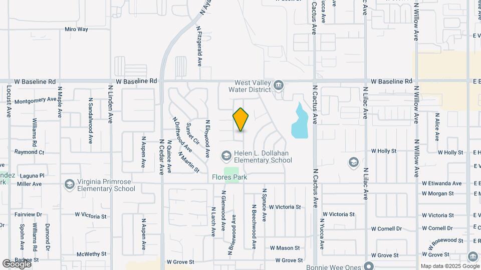 984 N Teakwood Ave Map and Location Details