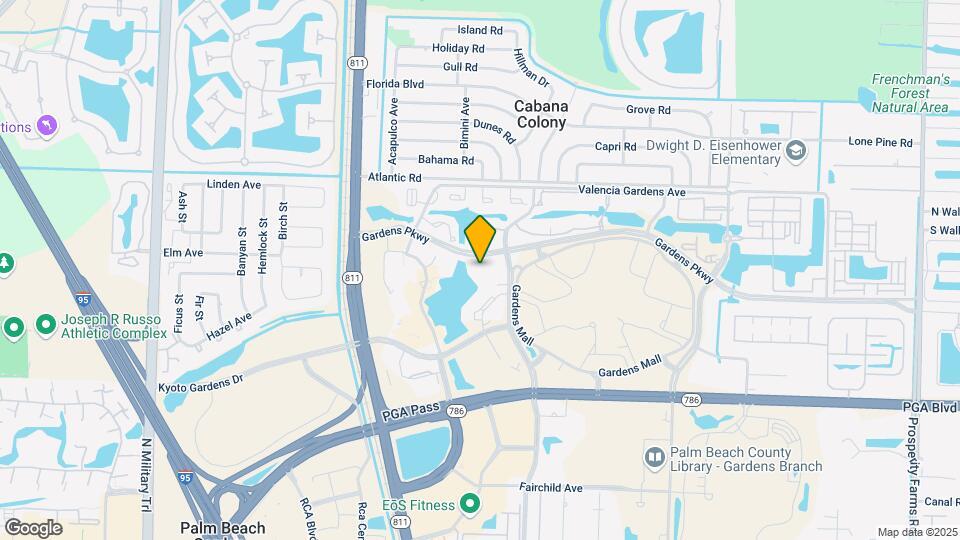 3630 Gardens Pkwy Map and Location Details