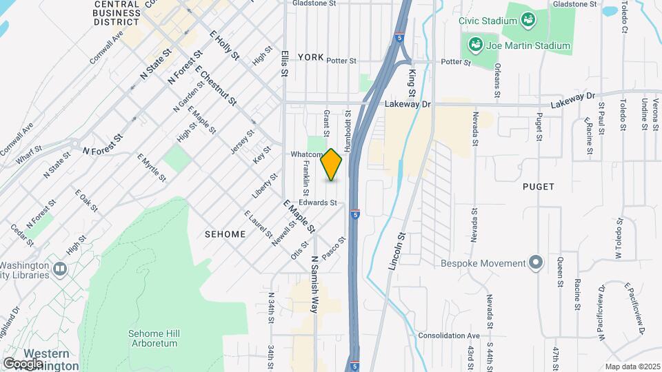 1120 Grant St Map and Location Details