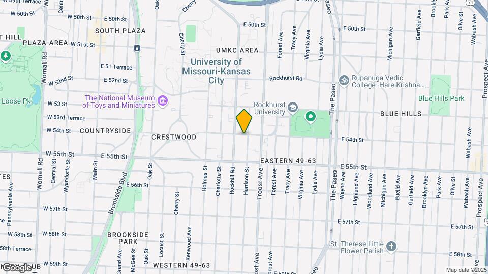 5400 Harrison St Map and Location Details