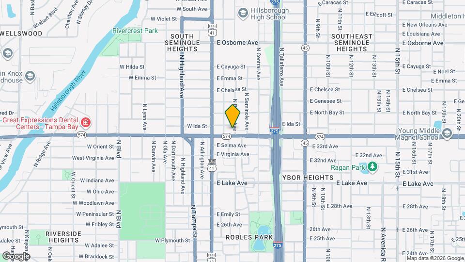 4004 N Branch Ave Map and Location Details