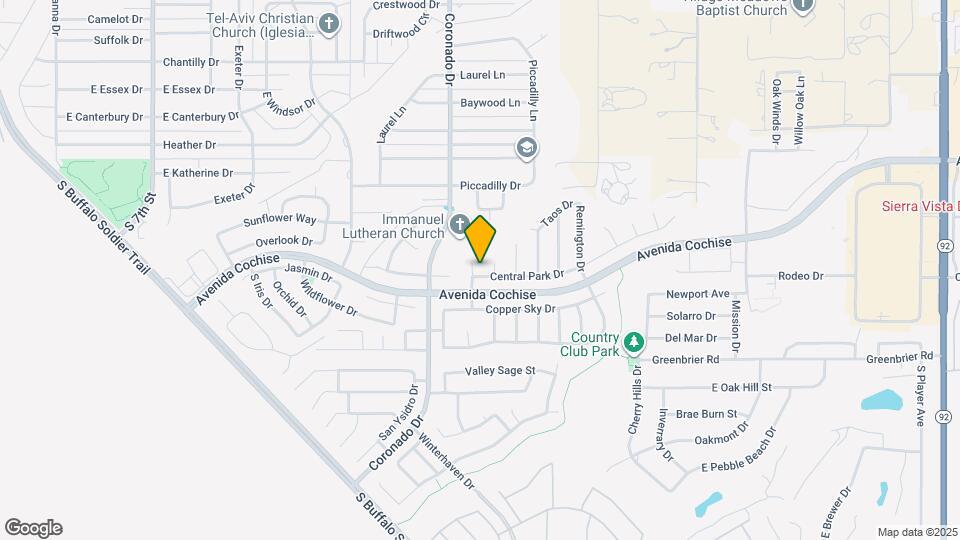 2211 Orlando Pl Map and Location Details