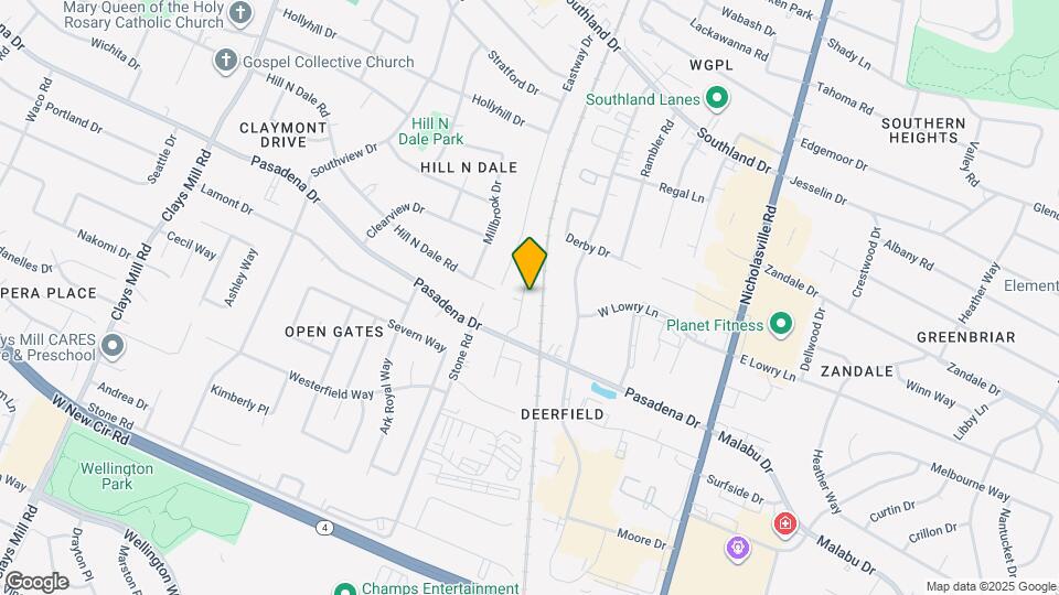 2540 Sun Seeker Ct Map and Location Details