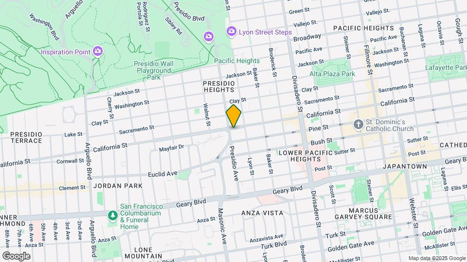 3171 Californial St Map and Location Details