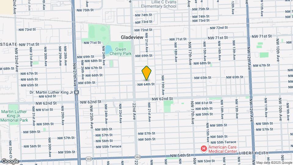 2119 NW 64th St Map and Location Details