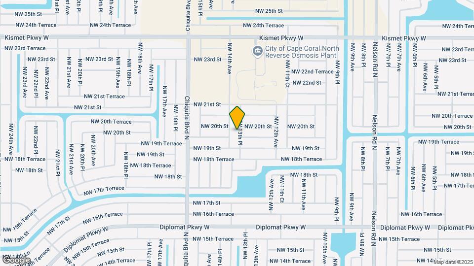 1916 NW 13th Pl Map and Location Details