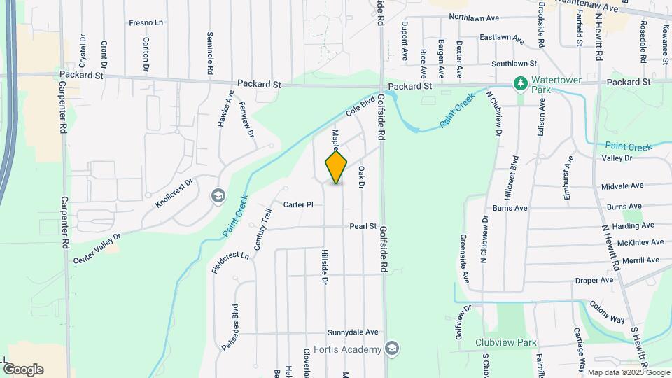 3304 Maple Dr Map and Location Details