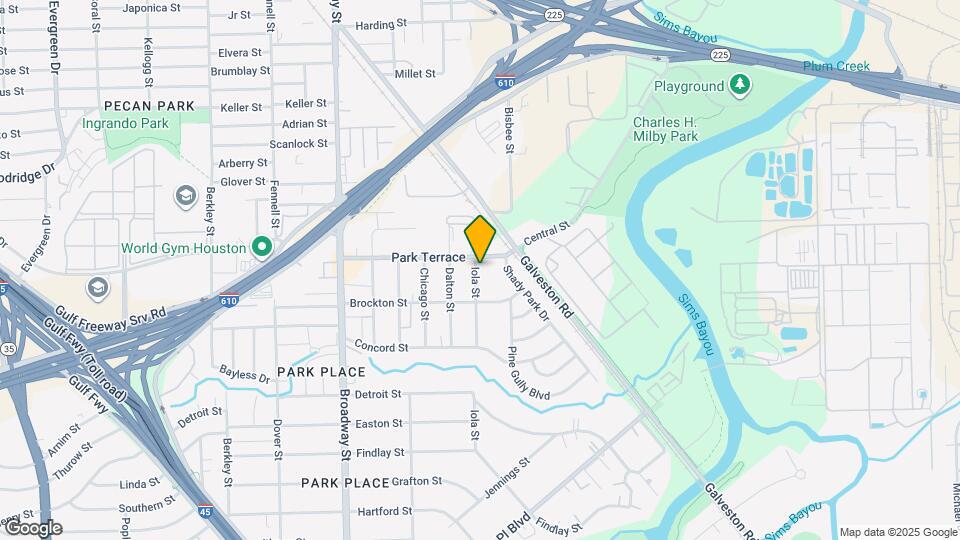 2811 Iola St Map and Location Details